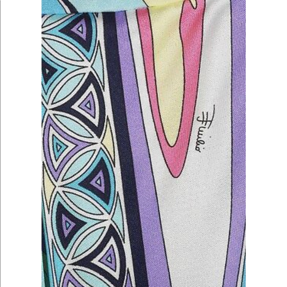 Stunning Emilio Pucci Silk Sundress IT 44/ US 10 - Picture 7 of 7